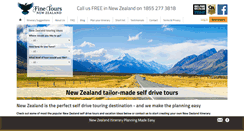 Desktop Screenshot of finetoursnewzealand.co.nz